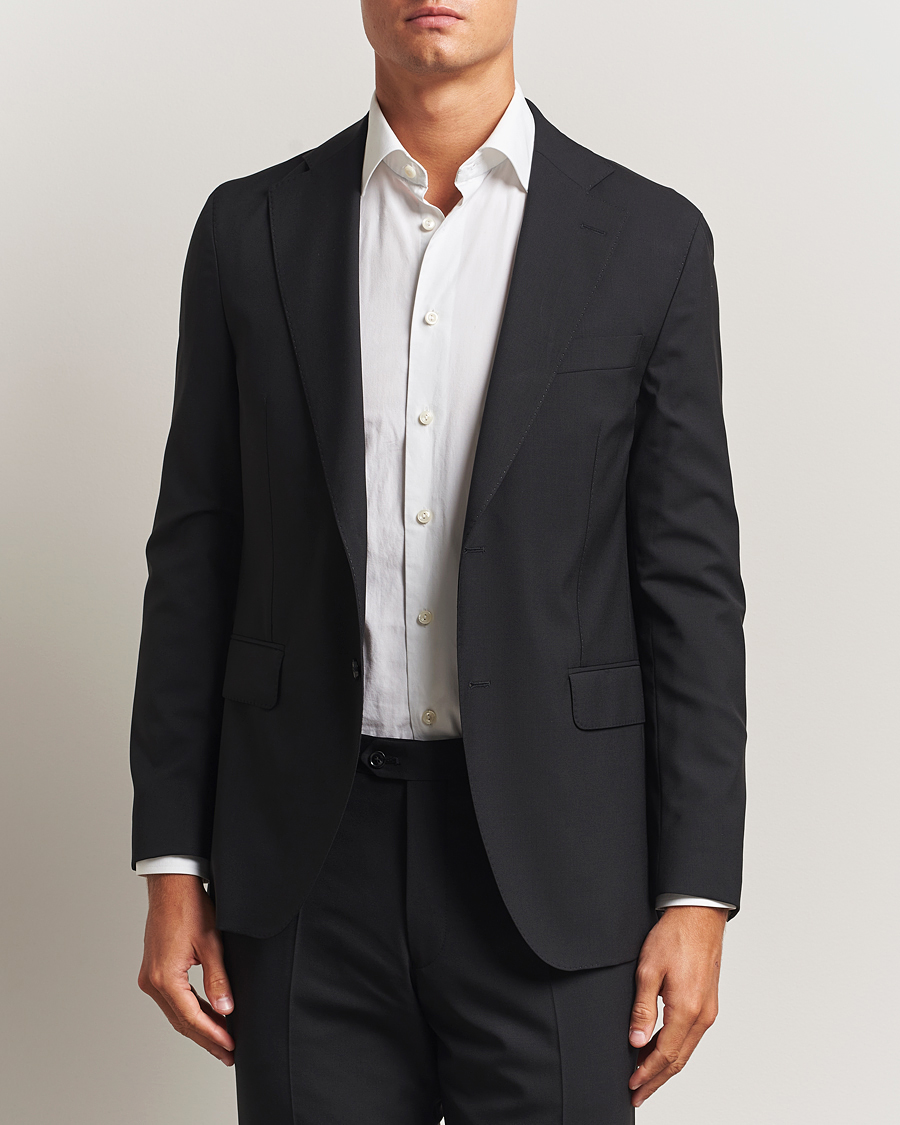 Herre | Blazere & jakker | Oscar Jacobson | Fogerty Wool Blazer Black