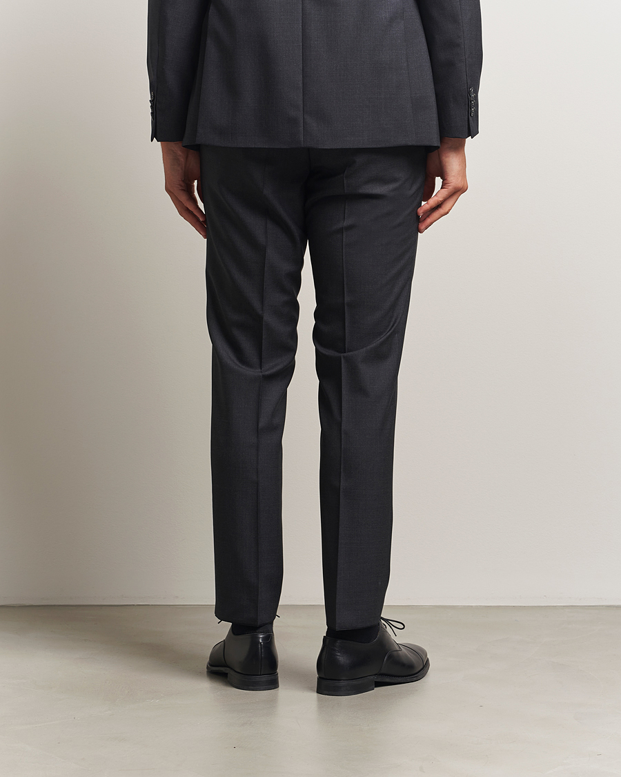Herre | Bukser | Oscar Jacobson | Dandy Wool Trousers Grey