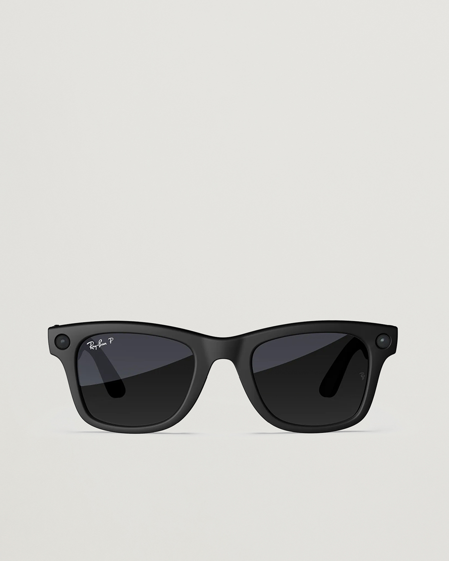 Herre | Solbriller | Ray-Ban | Wayfarer Meta 53 Sunglasses Matte Black