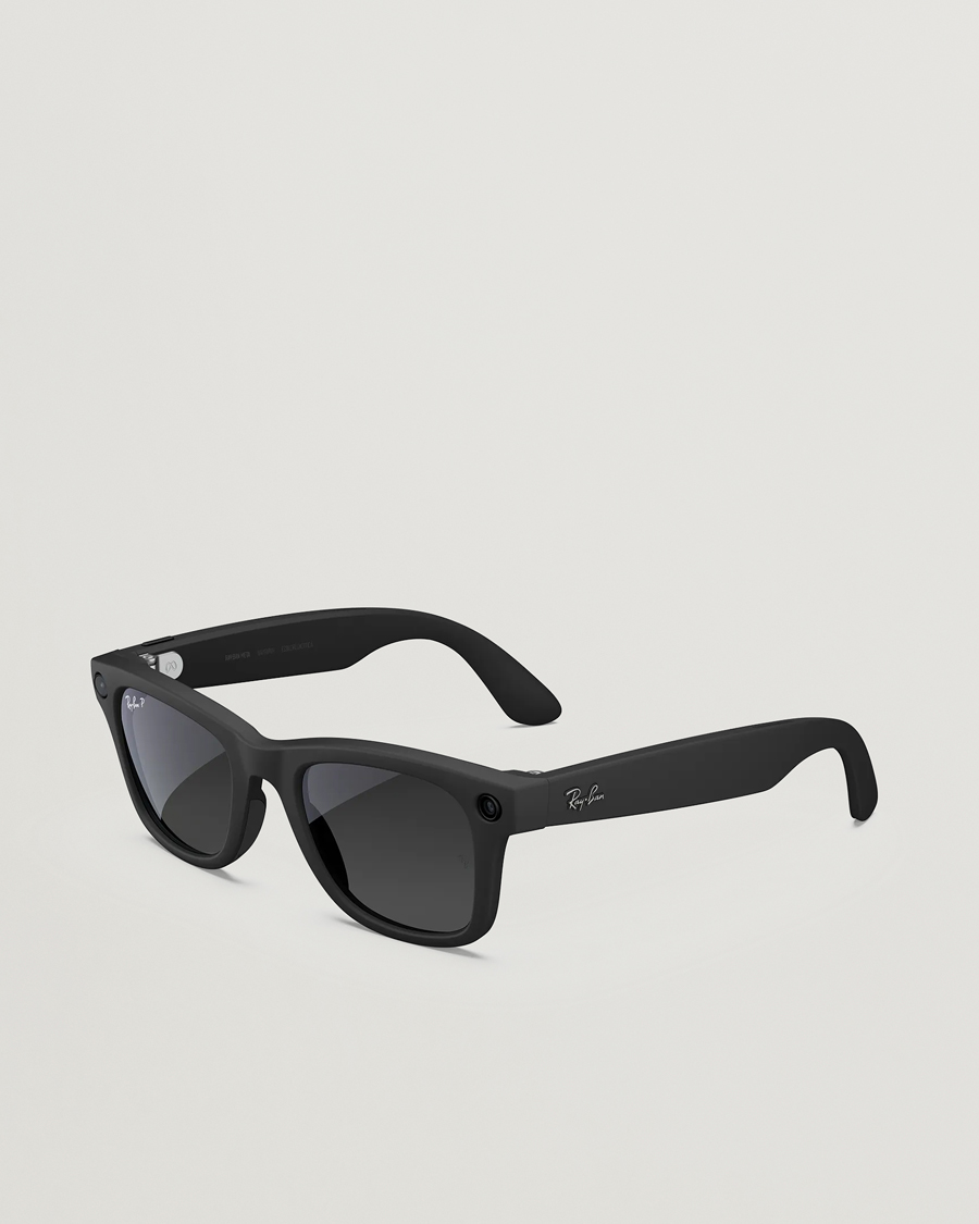 Herre | Solbriller | Ray-Ban | Wayfarer Meta 53 Sunglasses Matte Black