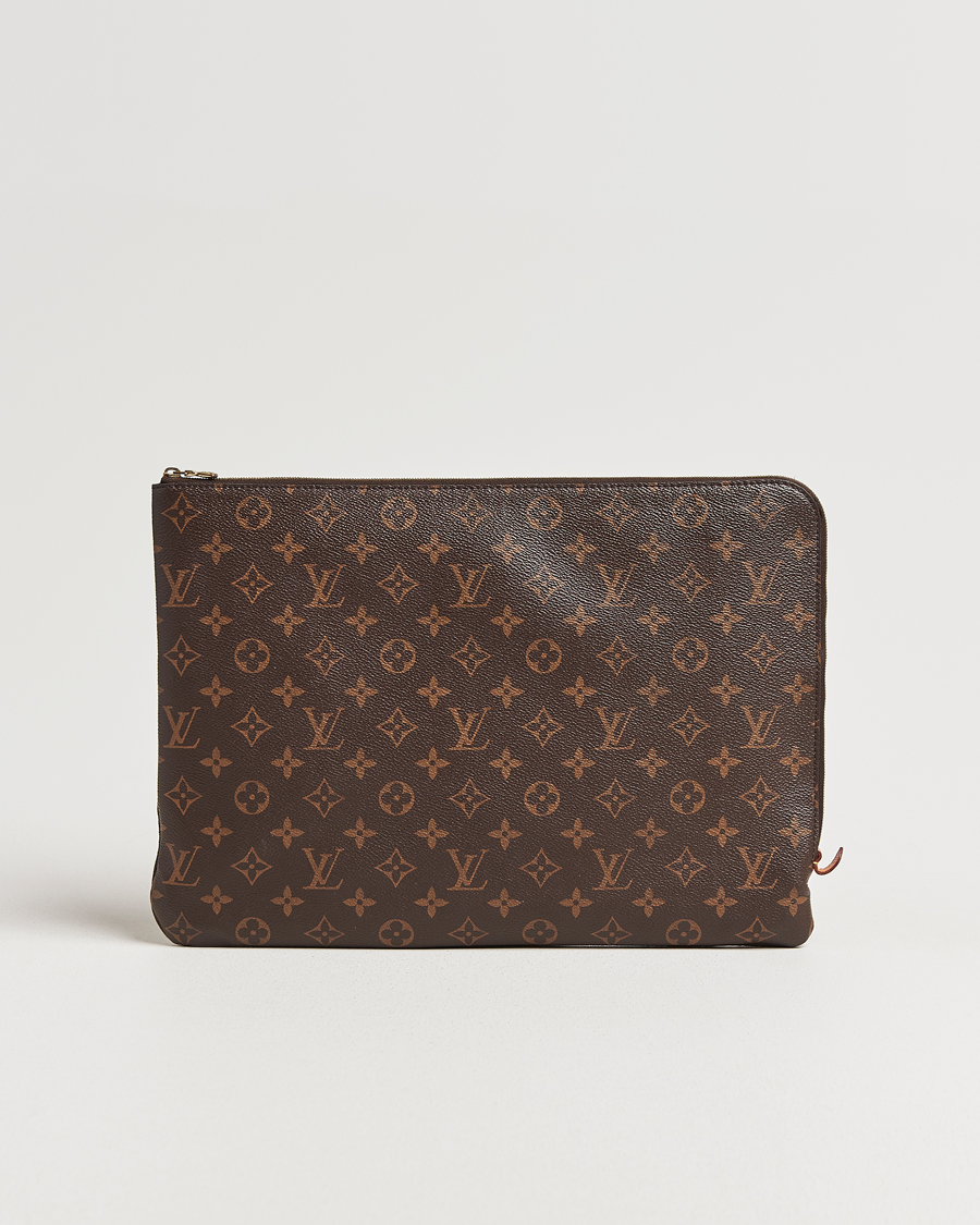 Herre | Pre-Owned & Vintage Bags | Louis Vuitton Pre-Owned | Posh Document Bag Monogram