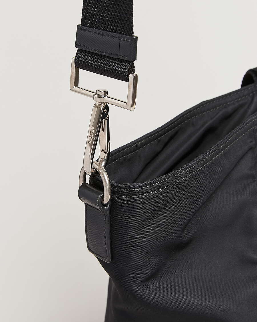 Herre | Pre-Owned & Vintage Bags | Prada Pre-Owned | 2 Way Boston Bag Tessuto Nylon Black