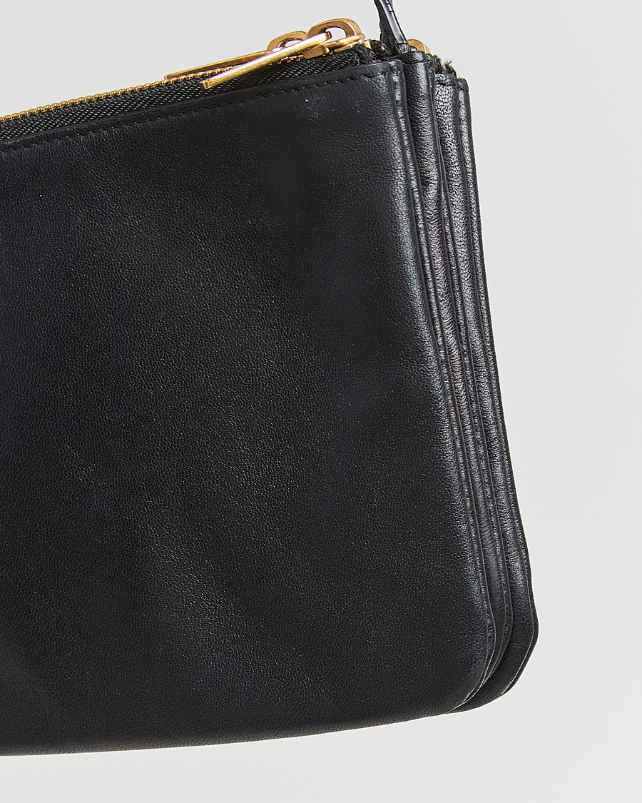 Herre | Celine Pre-Owned Trio Bag Small Leather Black | Celine Pre-Owned | Trio Bag Small Leather Black