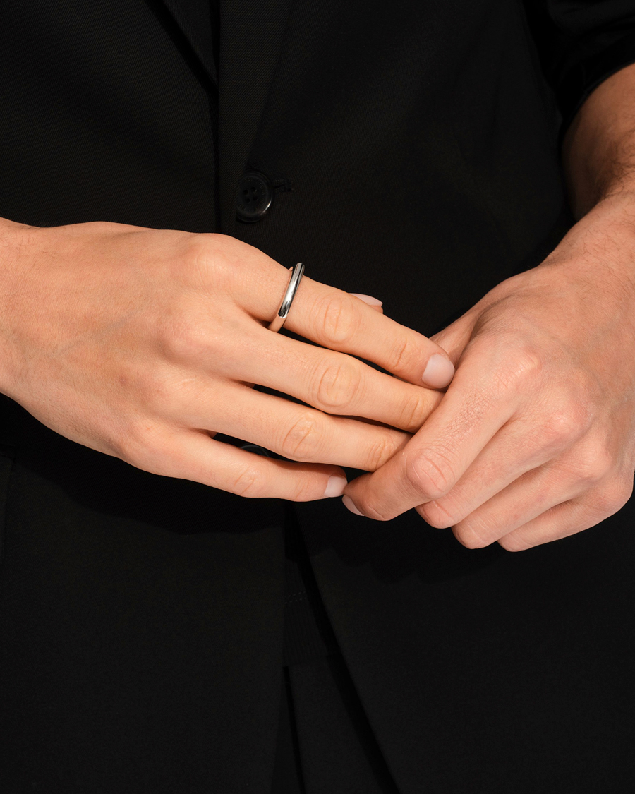 Herre | Smykker | Tom Wood | Frame Ring Slim Silver