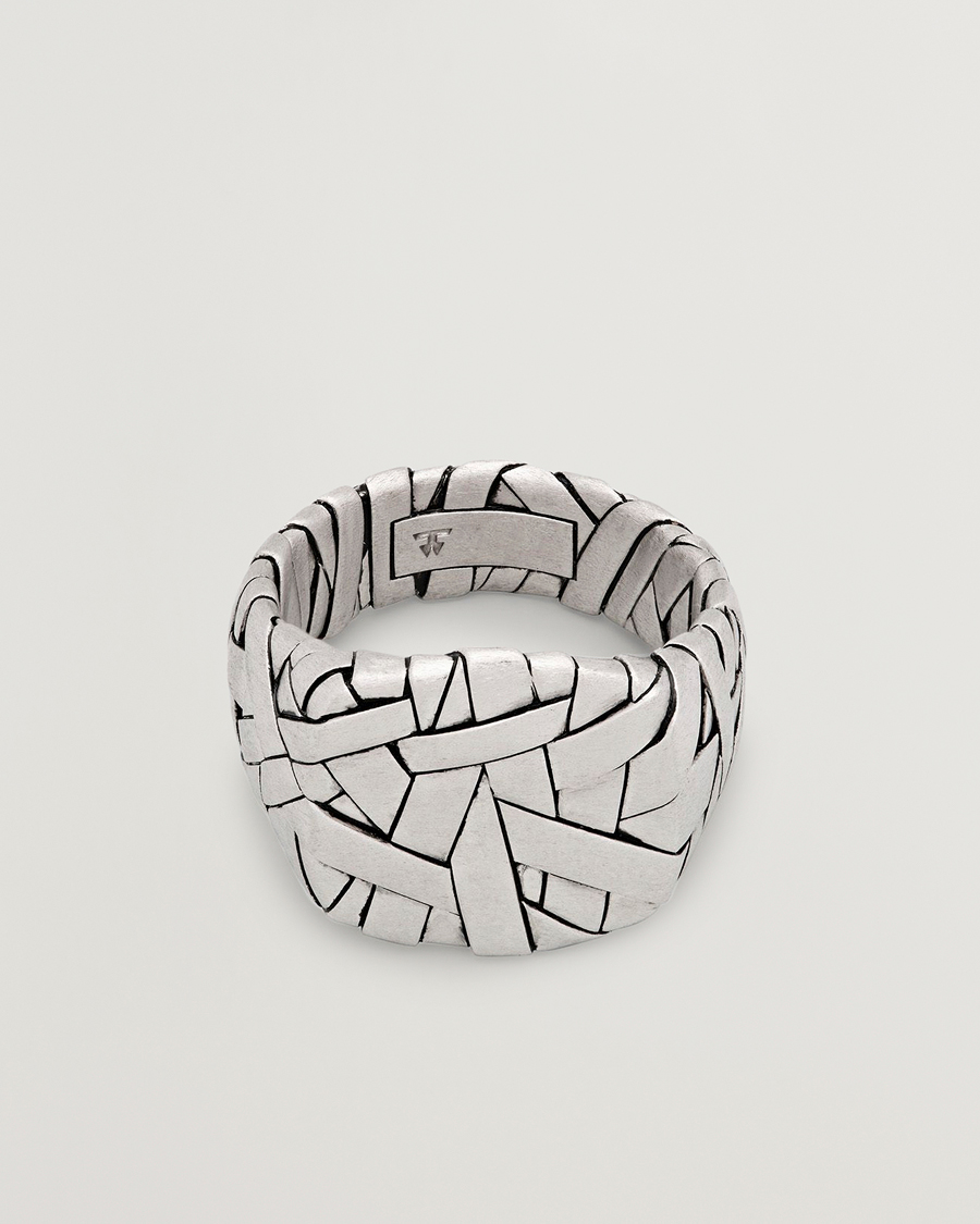 Herre | Smykker | Tom Wood | Quilt Ring Silver