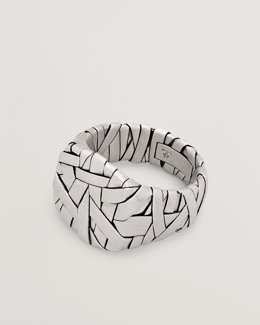 Herre | Smykker | Tom Wood | Quilt Ring Silver