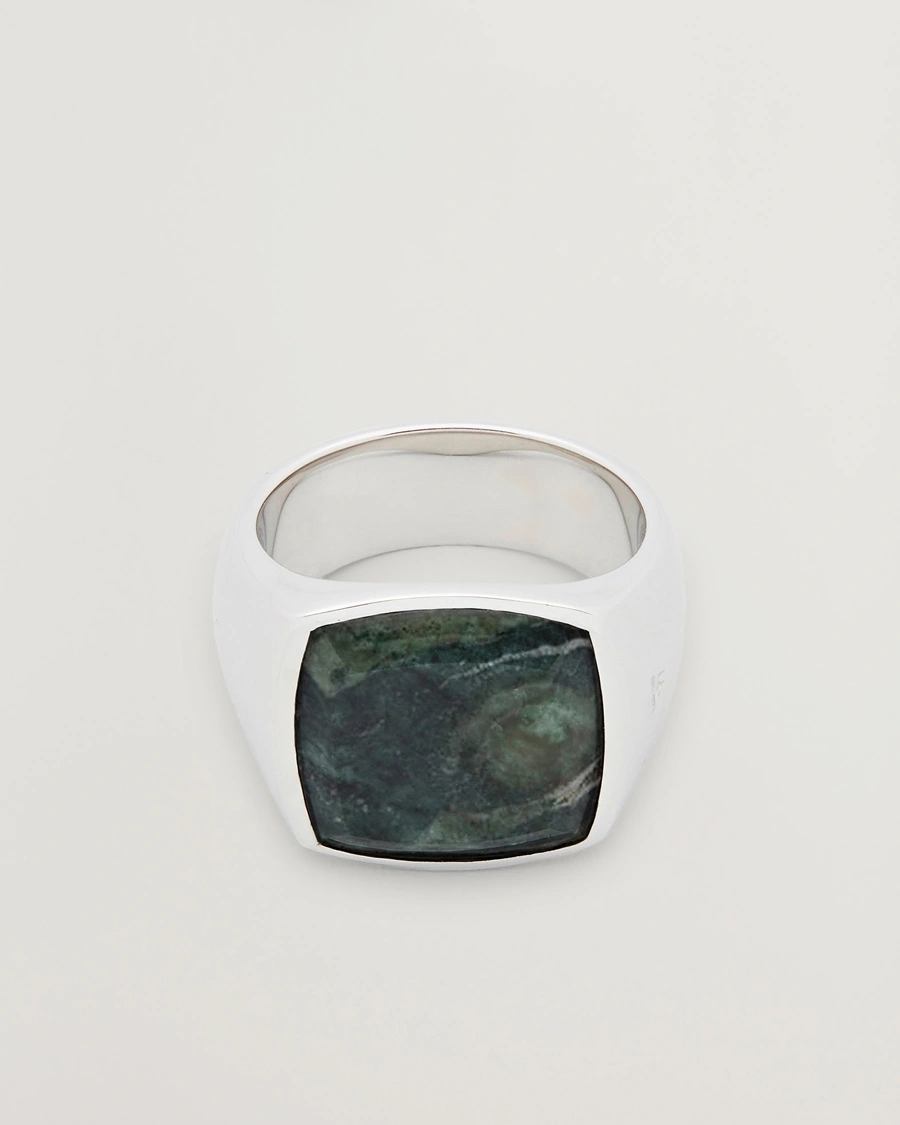 Herre | Smykker | Tom Wood | Cushion Ring Kambaba Silver