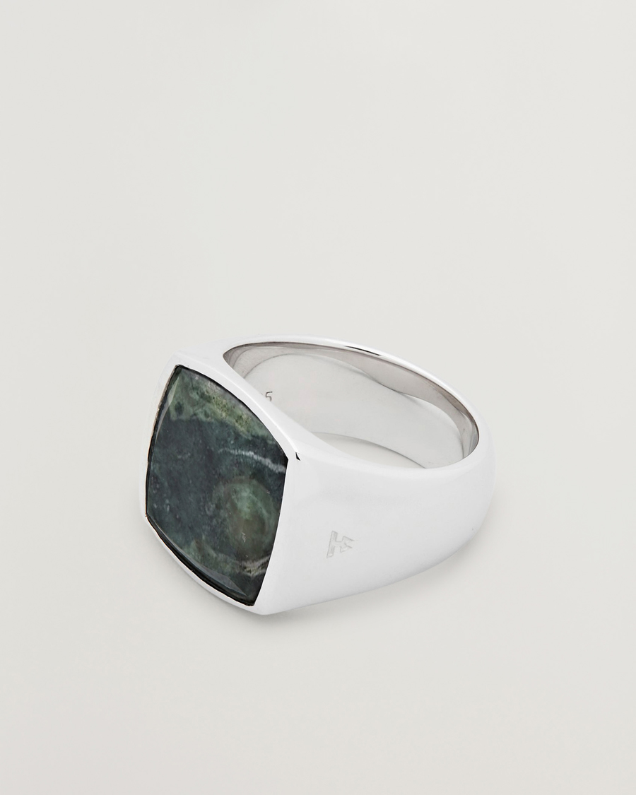 Herre | Smykker | Tom Wood | Cushion Ring Kambaba Silver