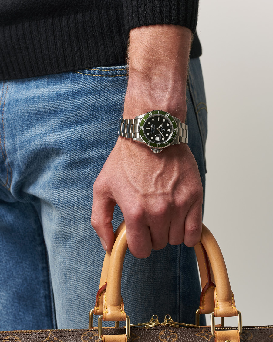 Herre | Pre-Owned & Vintage Watches | Rolex Pre-Owned | Submariner Date Kermit