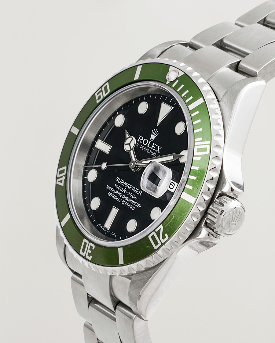 Herre | Pre-Owned & Vintage Watches | Rolex Pre-Owned | Submariner Date Kermit