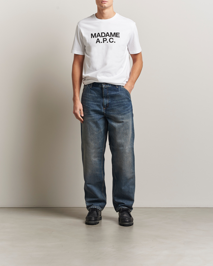 Herre | T-Shirts | A.P.C. | Madame T-Shirt White