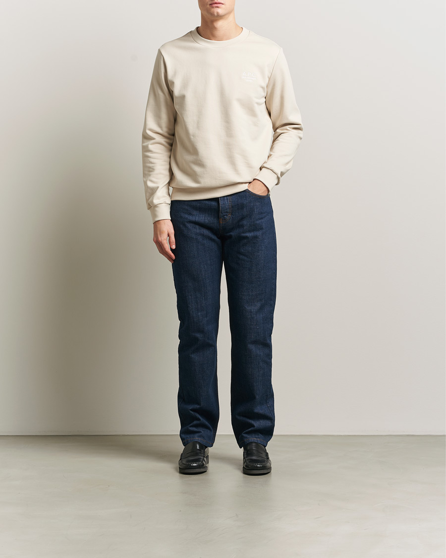 Herre | Trøjer | A.P.C. | Rue Madame Tonal Sweatshirt Mastic