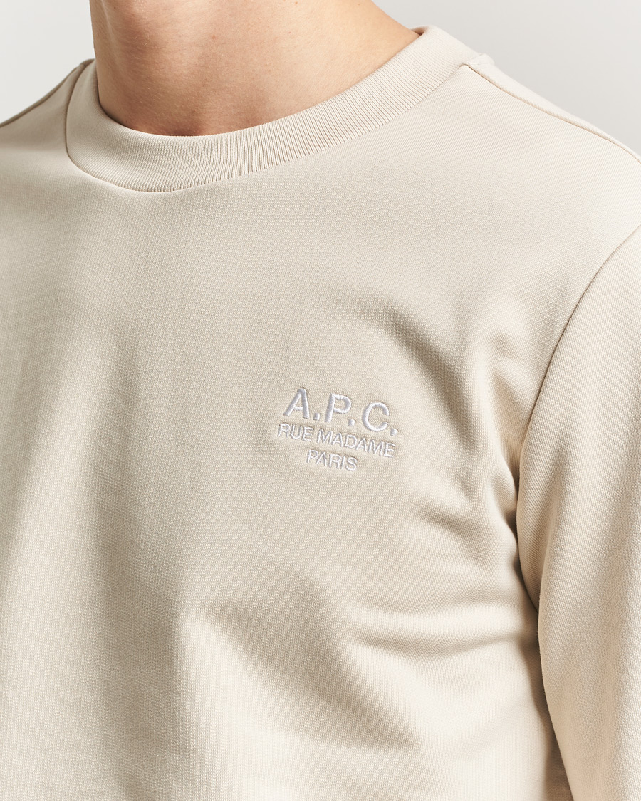 Herre | Trøjer | A.P.C. | Rue Madame Tonal Sweatshirt Mastic