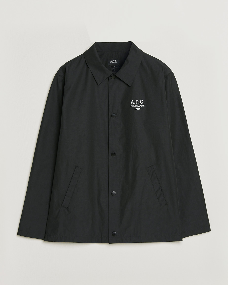 Herre | Jakker | A.P.C. | Rue Madame Coach Jacket Black