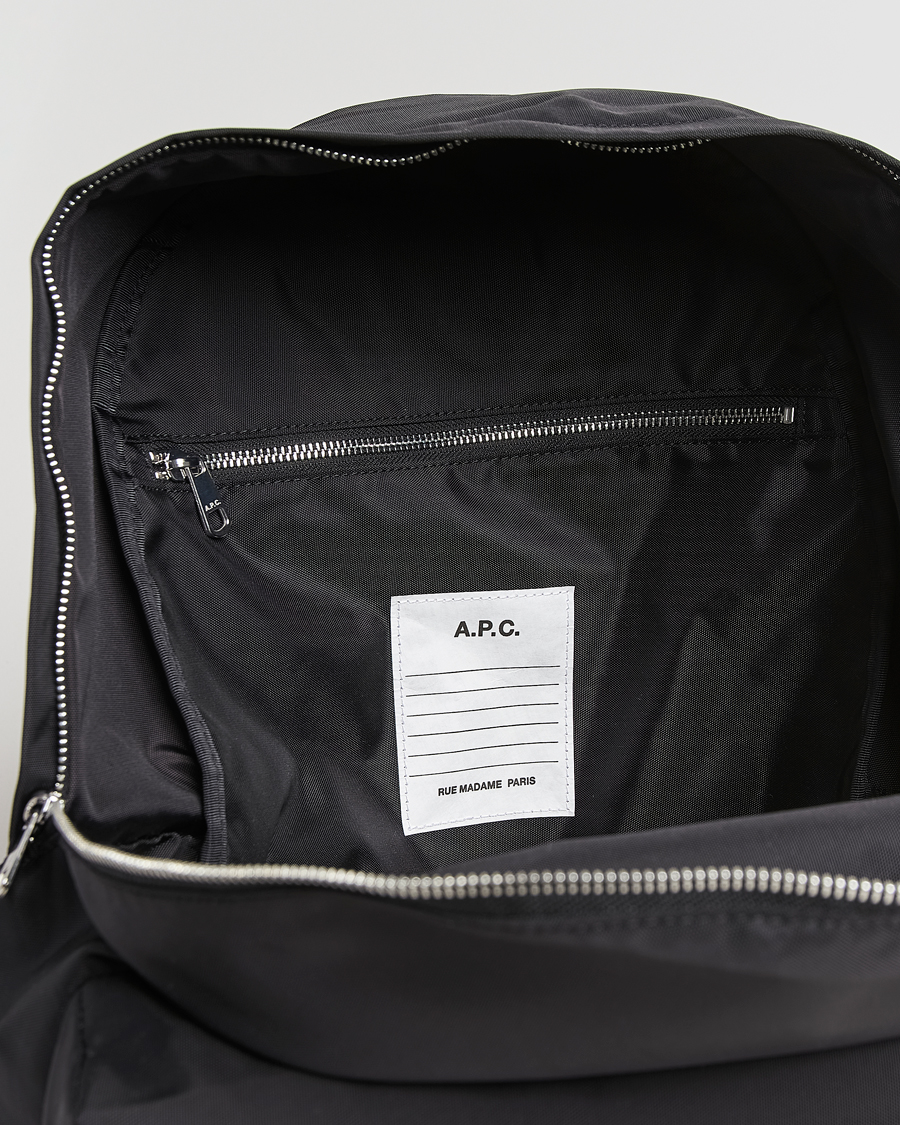 Herre | Tasker | A.P.C. | Backstage Nylon Cordura Backpack Black