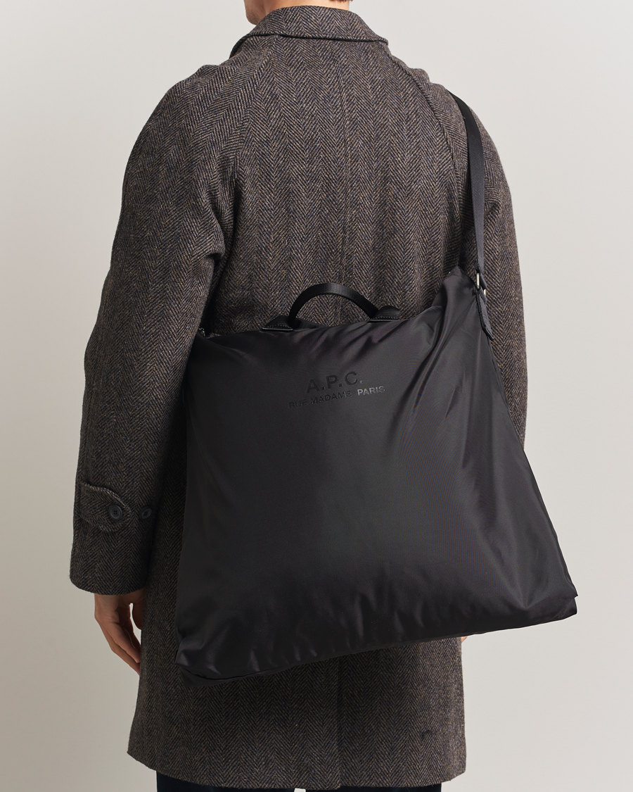 Herre | Tasker | A.P.C. | Backstage Nylon Cordura Tote Bag Black