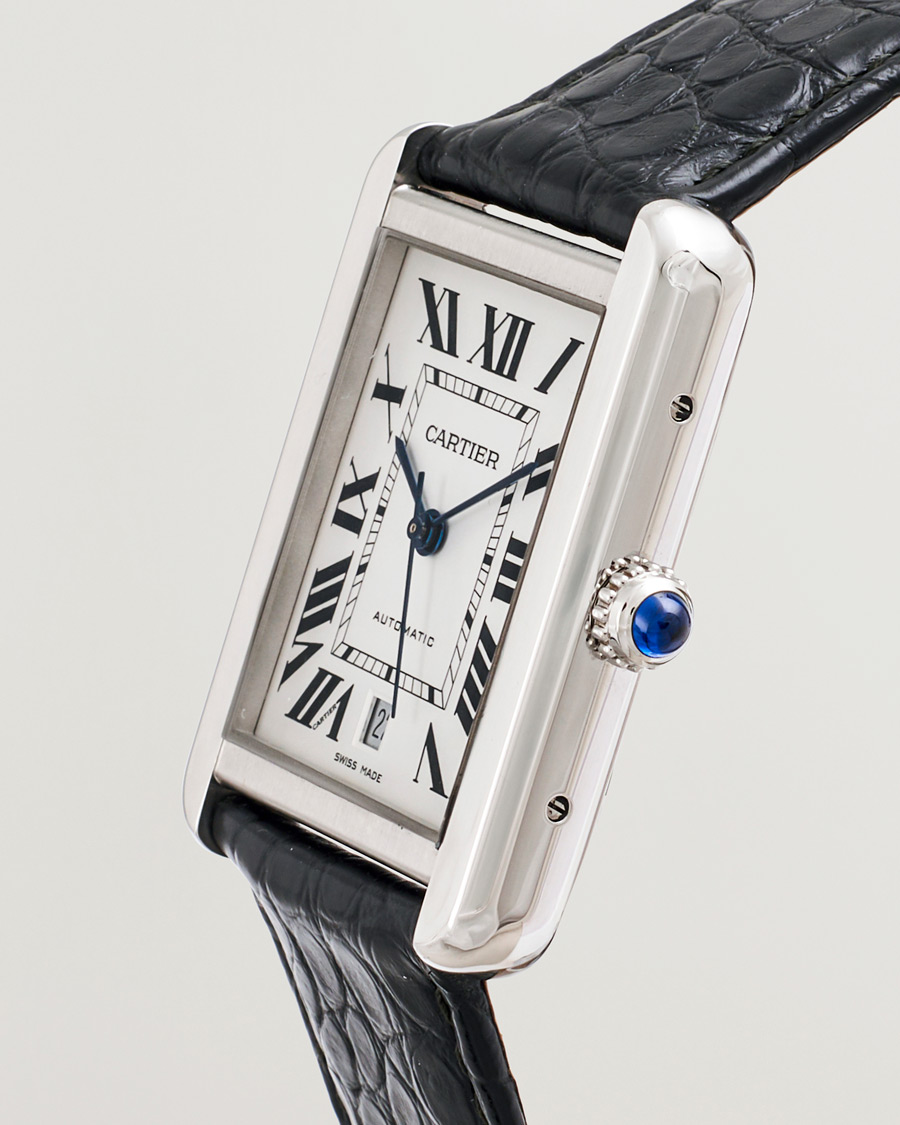 Herre | Pre-Owned & Vintage Watches | Cartier Pre-Owned | Tank Solo XL