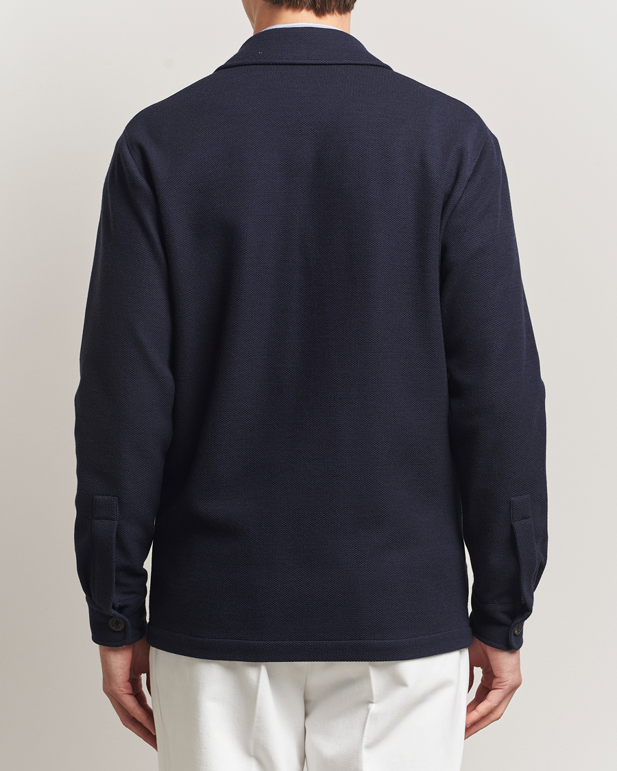 Herre | Blazere & jakker | Ralph Lauren Purple Label | Wool/Cotton Jacket Chairman Navy