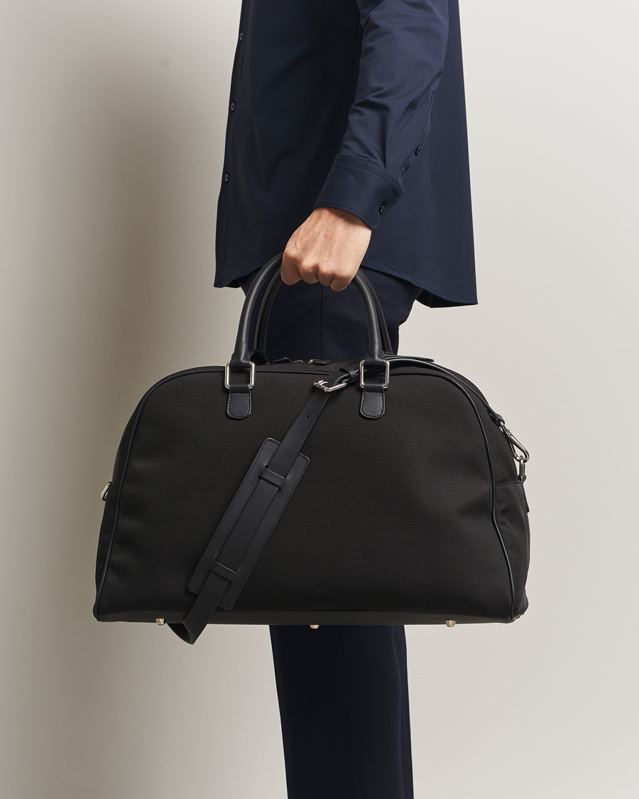 Herre | Tasker | Anderson's | Balistic Nylon/Leather Weekendbag Black