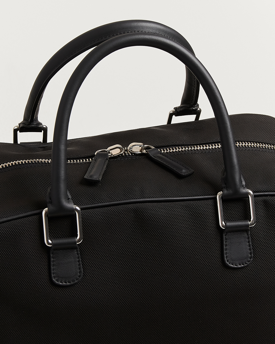 Herre | Tasker | Anderson's | Balistic Nylon/Leather Weekendbag Black