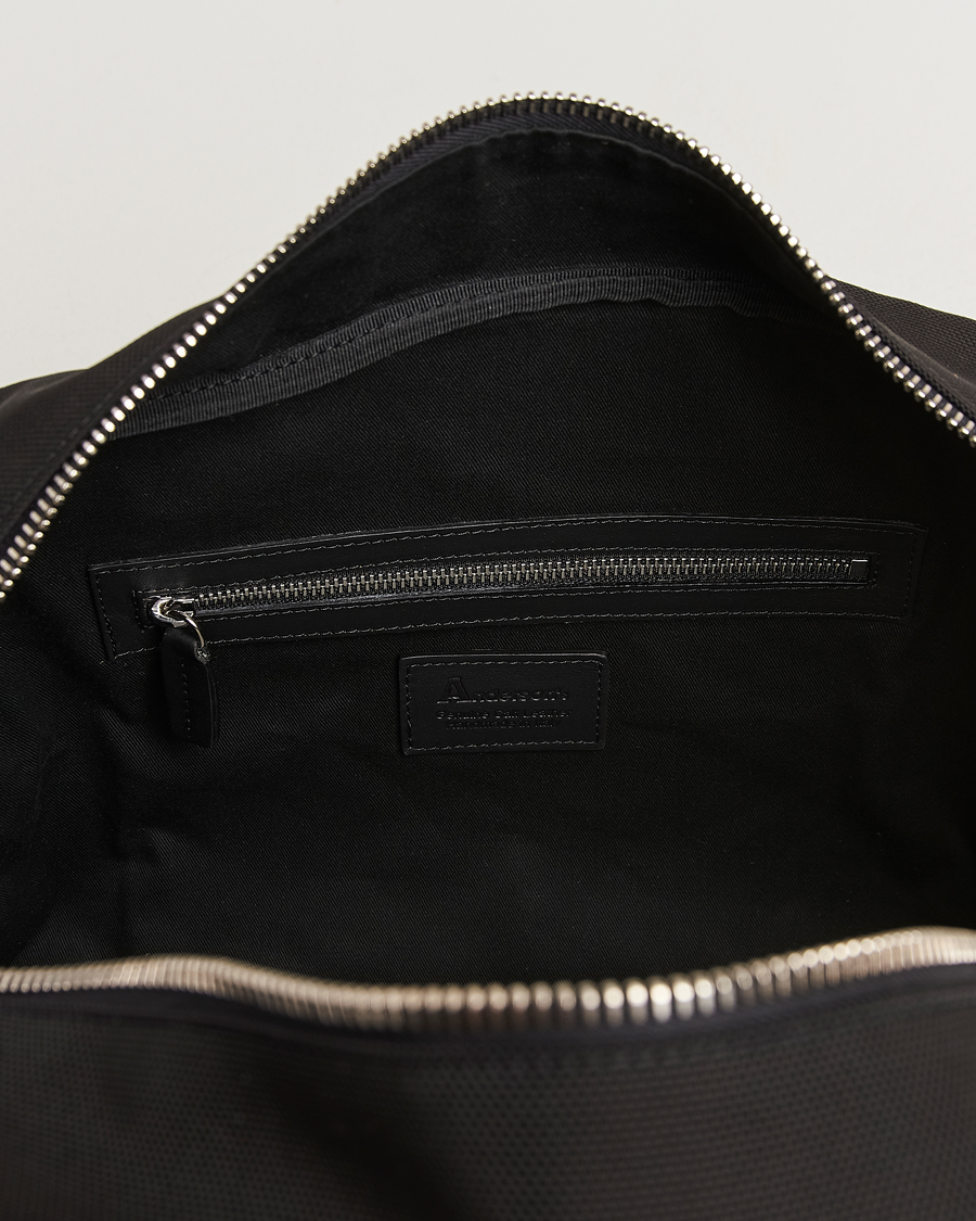 Herre | Tasker | Anderson's | Balistic Nylon/Leather Weekendbag Black