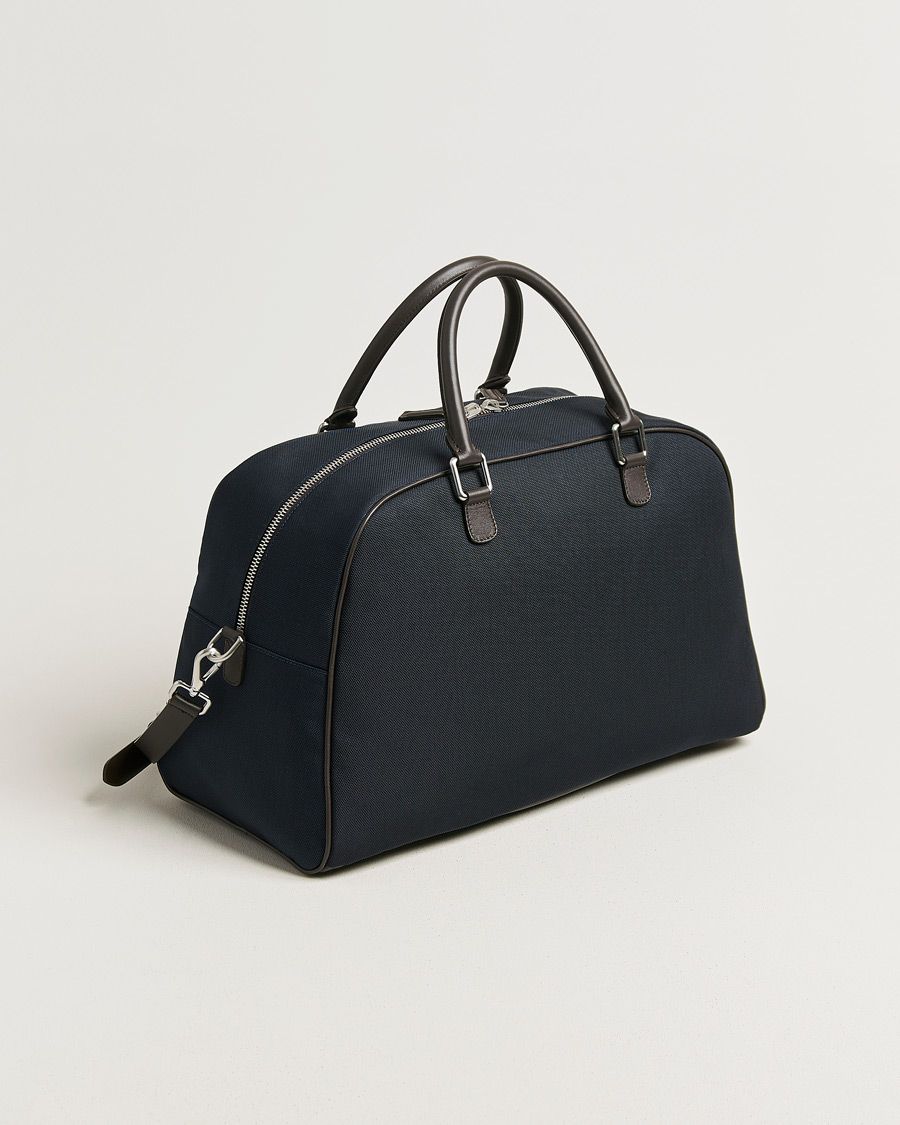 Herre | Tasker | Anderson's | Balistic Nylon/Leather Weekendbag Navy