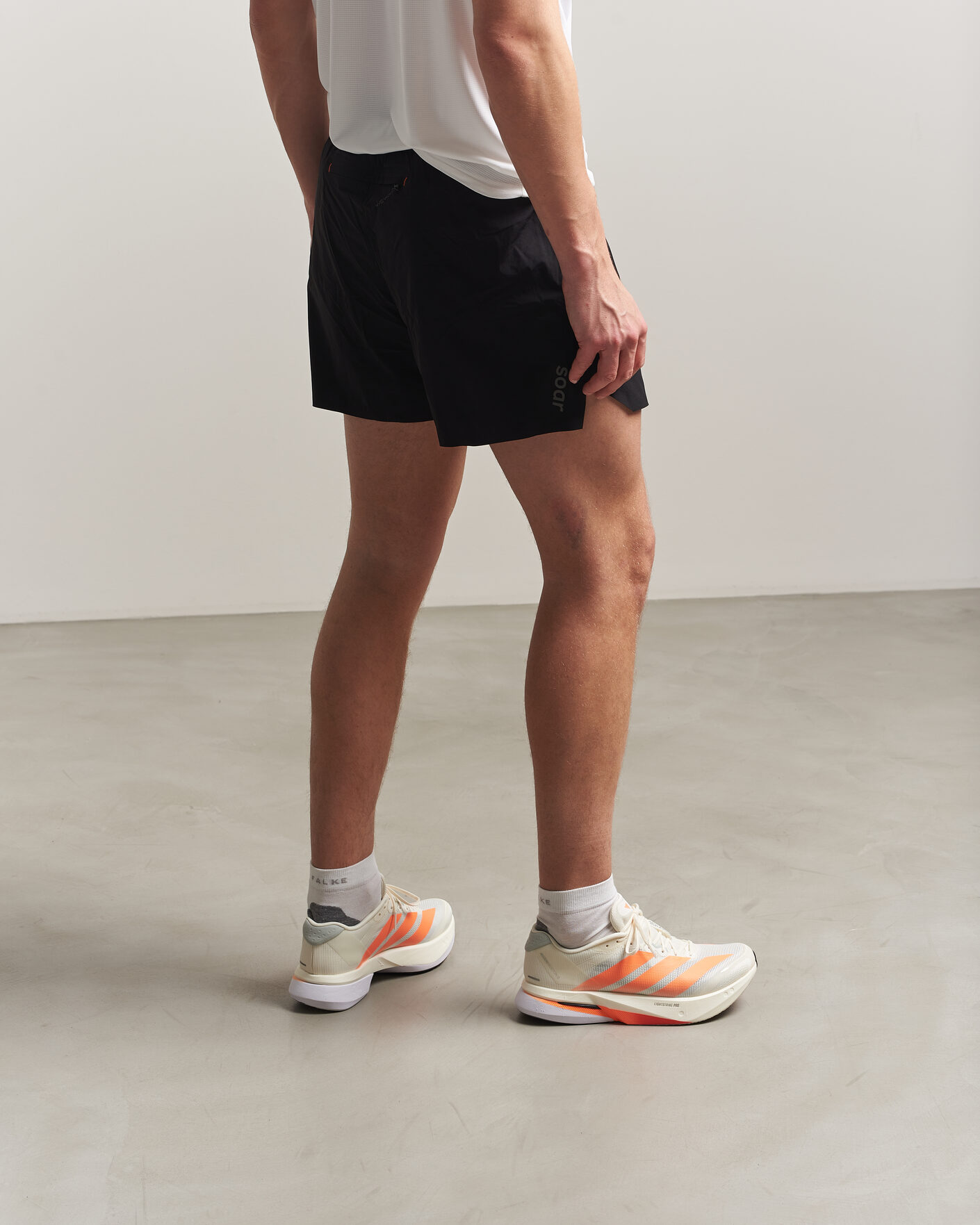Herre | adidas Performance Adizero Boston 13 White/Orange | adidas Performance | Adizero Boston 13 White/Orange
