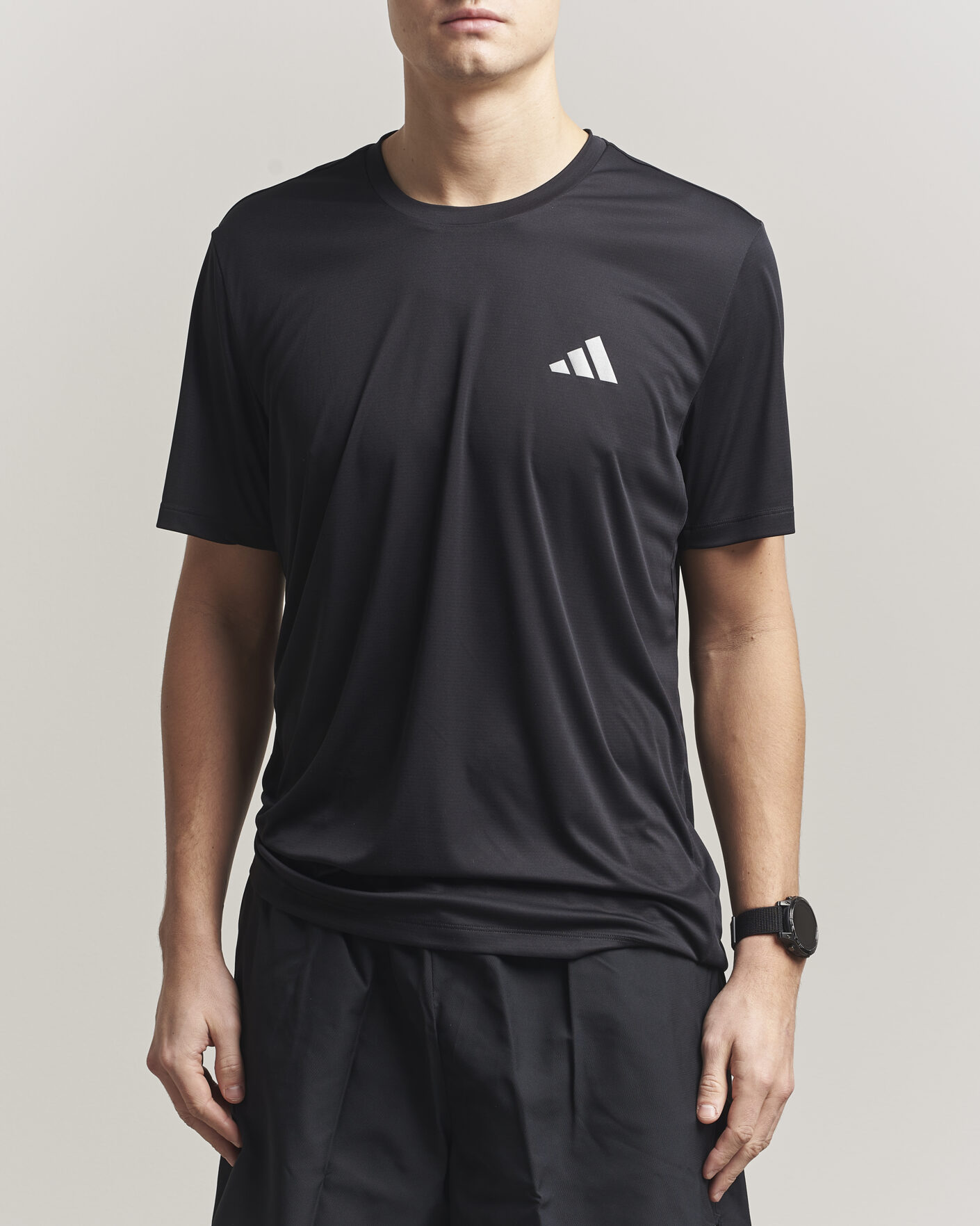 Herre | T-Shirts | adidas Performance | Running T-Shirt Black