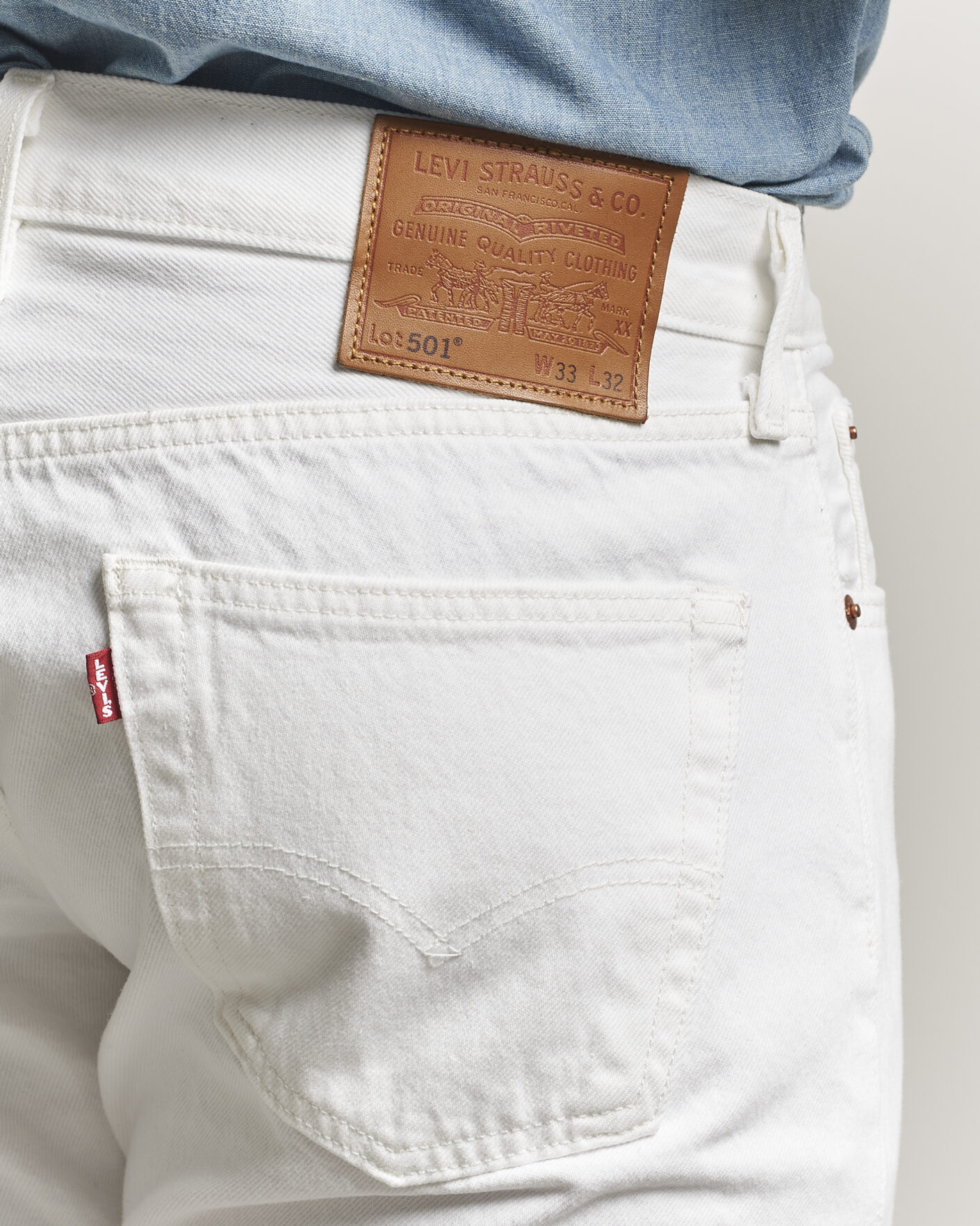 Herre | Jeans | Levi's | 501 Original Jeans Chill White
