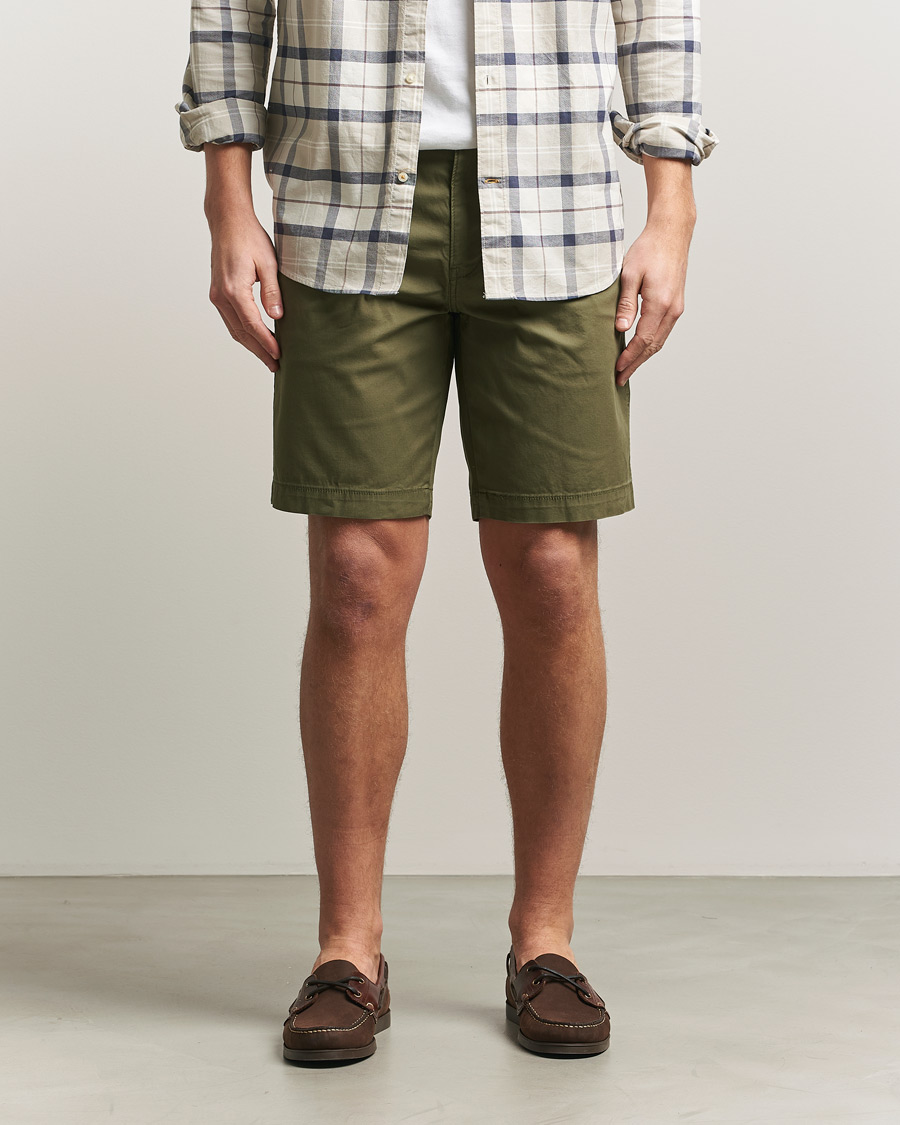 Herre | Shorts | Levi's | Garment Dyed Chino Shorts Bunker Olive
