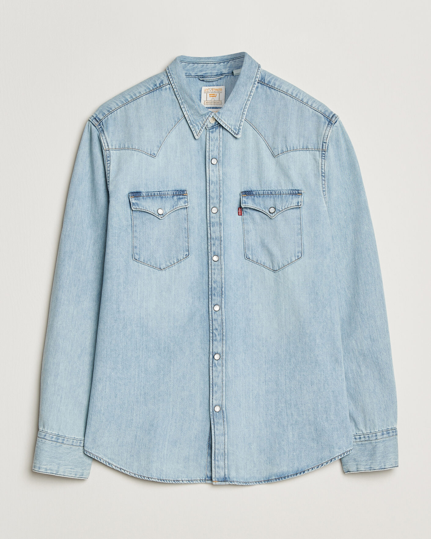 Herre | Skjorter | Levi's | Barstow Western Standard Shirt Worn In Blue