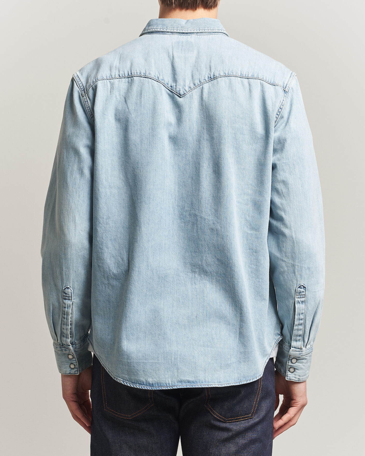 Herre | Skjorter | Levi's | Barstow Western Standard Shirt Worn In Blue