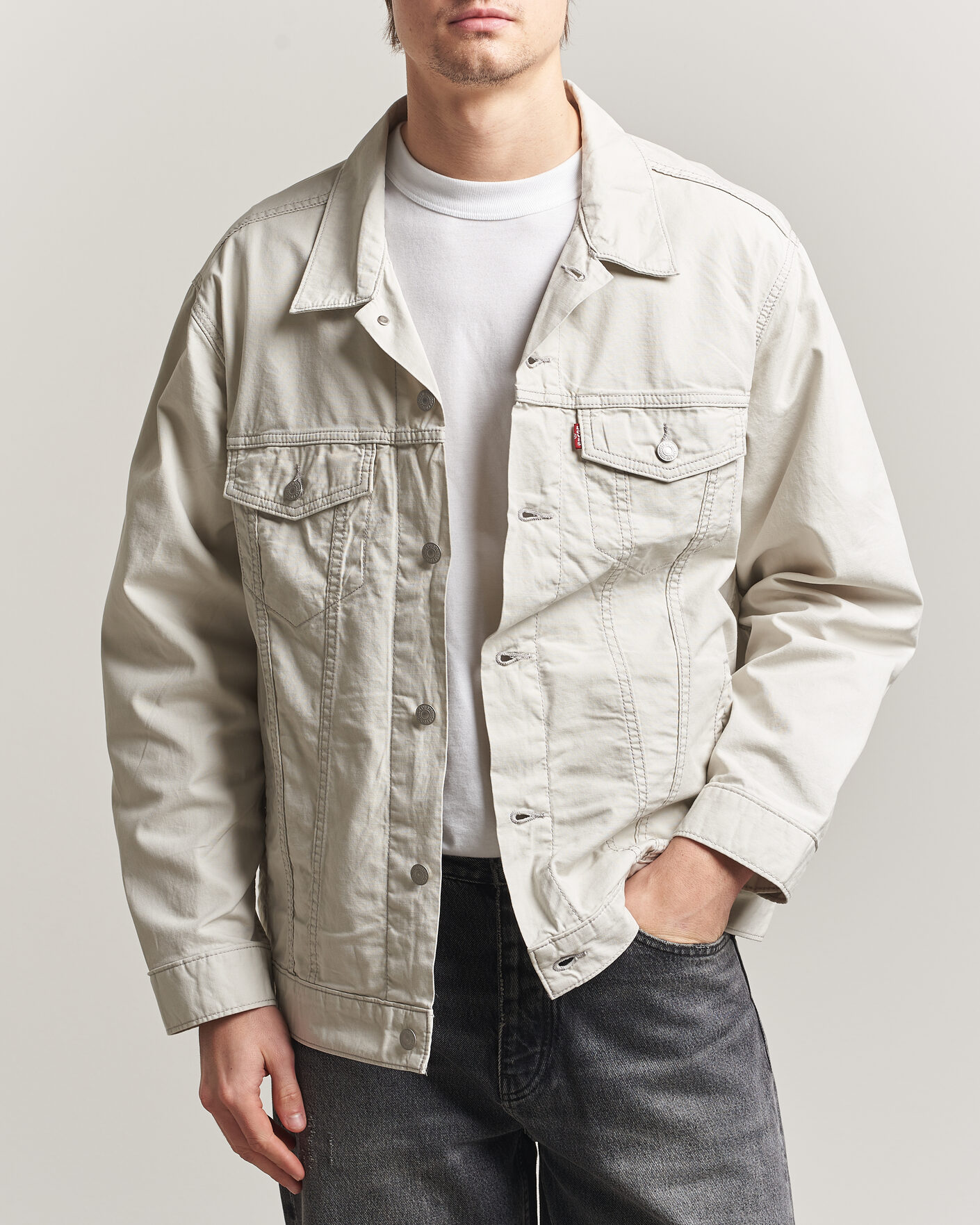 Herre | Jakker | Levi's | Relaxed Trucker Jacket Moonstruck