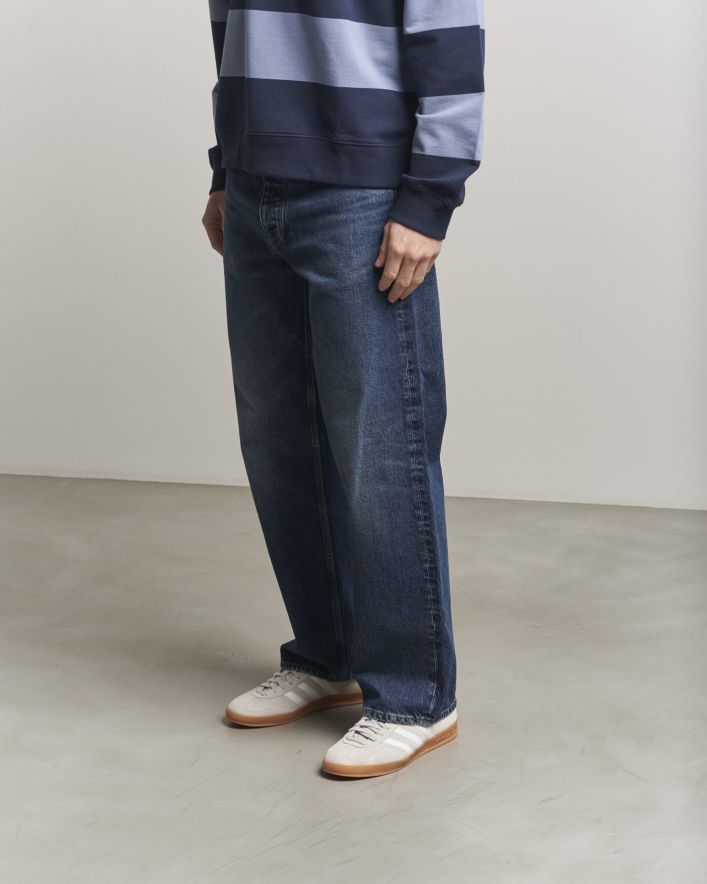 Herre | Sneakers | adidas Originals | Gazelle Indoor Sneaker Light Grey/White