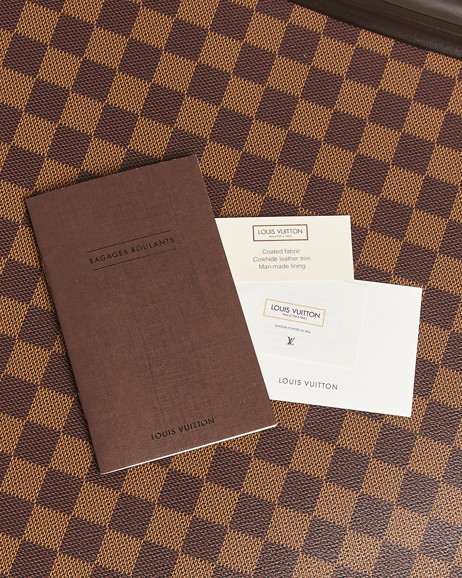 Herre | Pre-Owned & Vintage Bags | Louis Vuitton Pre-Owned | Pegase Trolley Case 50 Damier Ebene