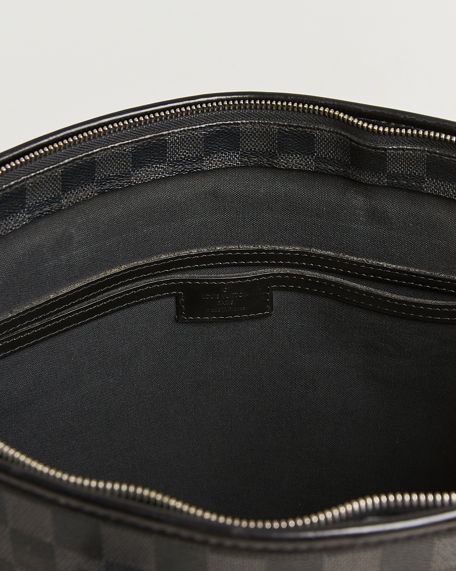 Herre | Pre-Owned & Vintage Bags | Louis Vuitton Pre-Owned | Tadao Tote Bag Damier Graphite