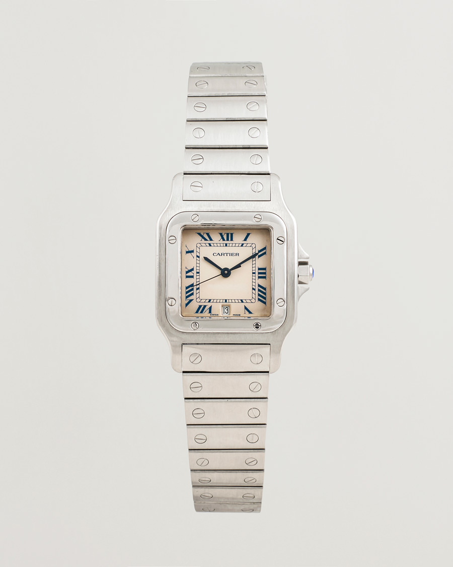 Herre | Pre-Owned & Vintage Watches | Cartier Pre-Owned | Santos Galbee