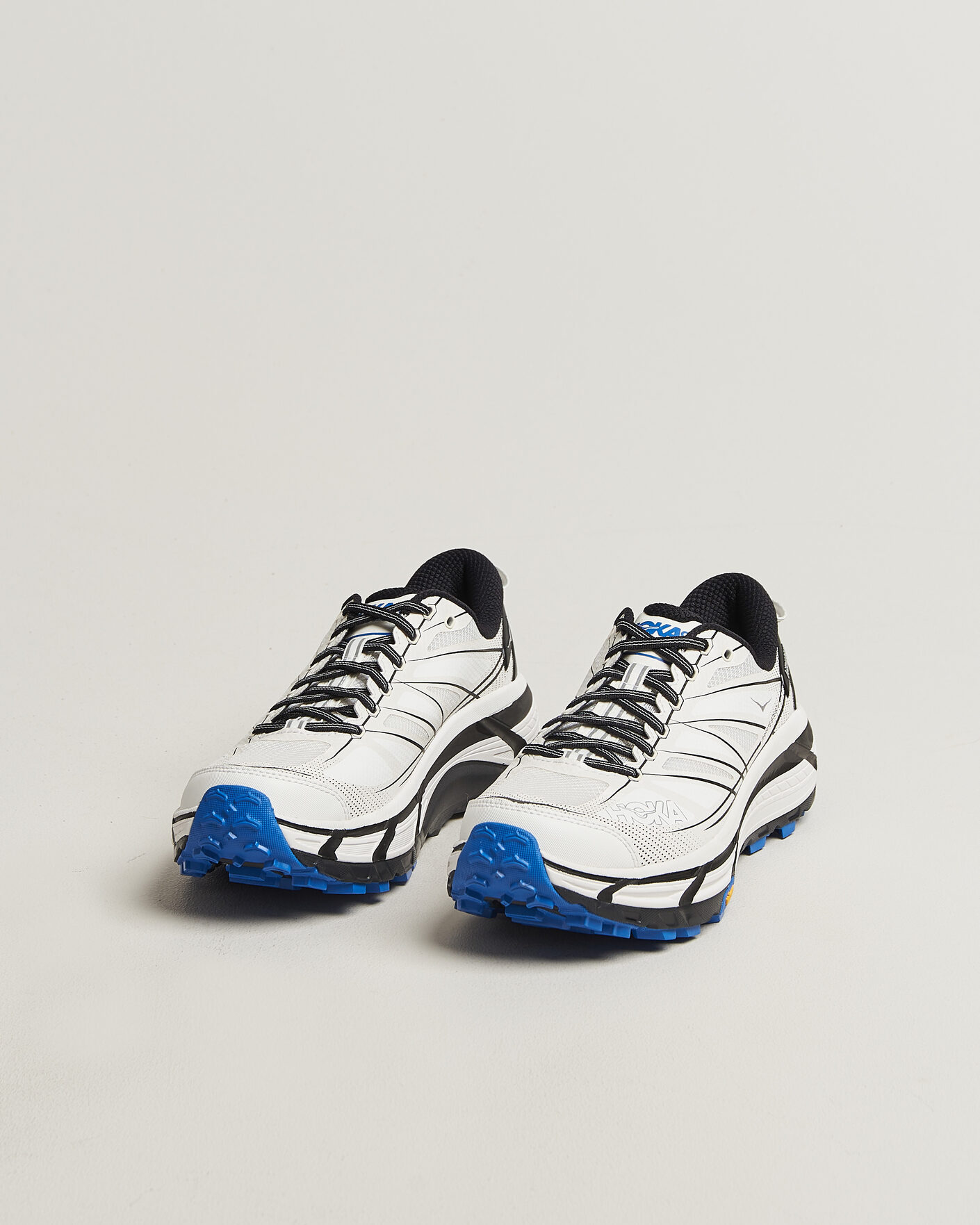 Herre | Løbesko | Hoka | Mafate Speed 2 White/Cobalt Blue