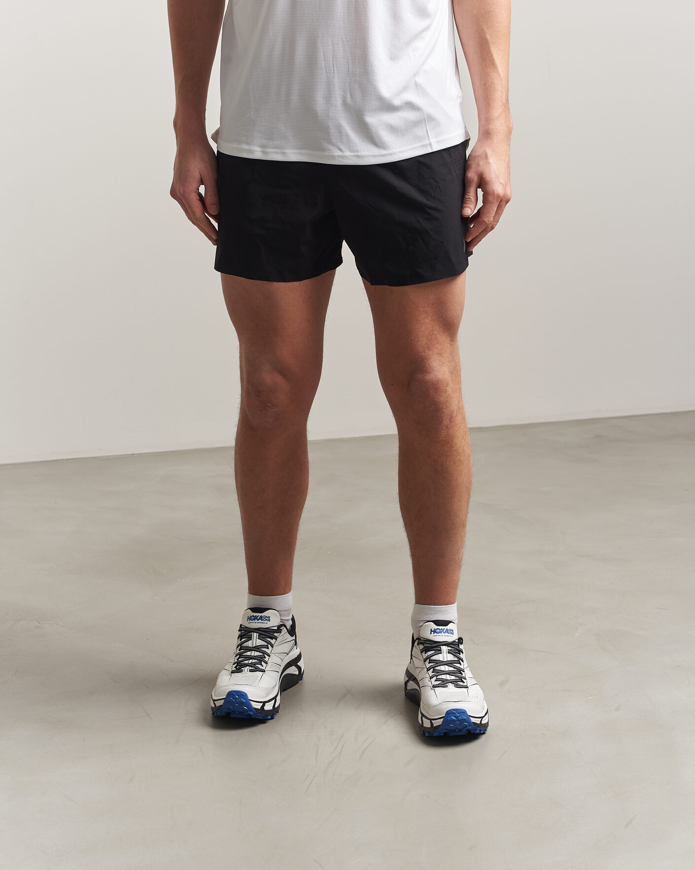 Herre | Løbesko | Hoka | Mafate Speed 2 White/Cobalt Blue