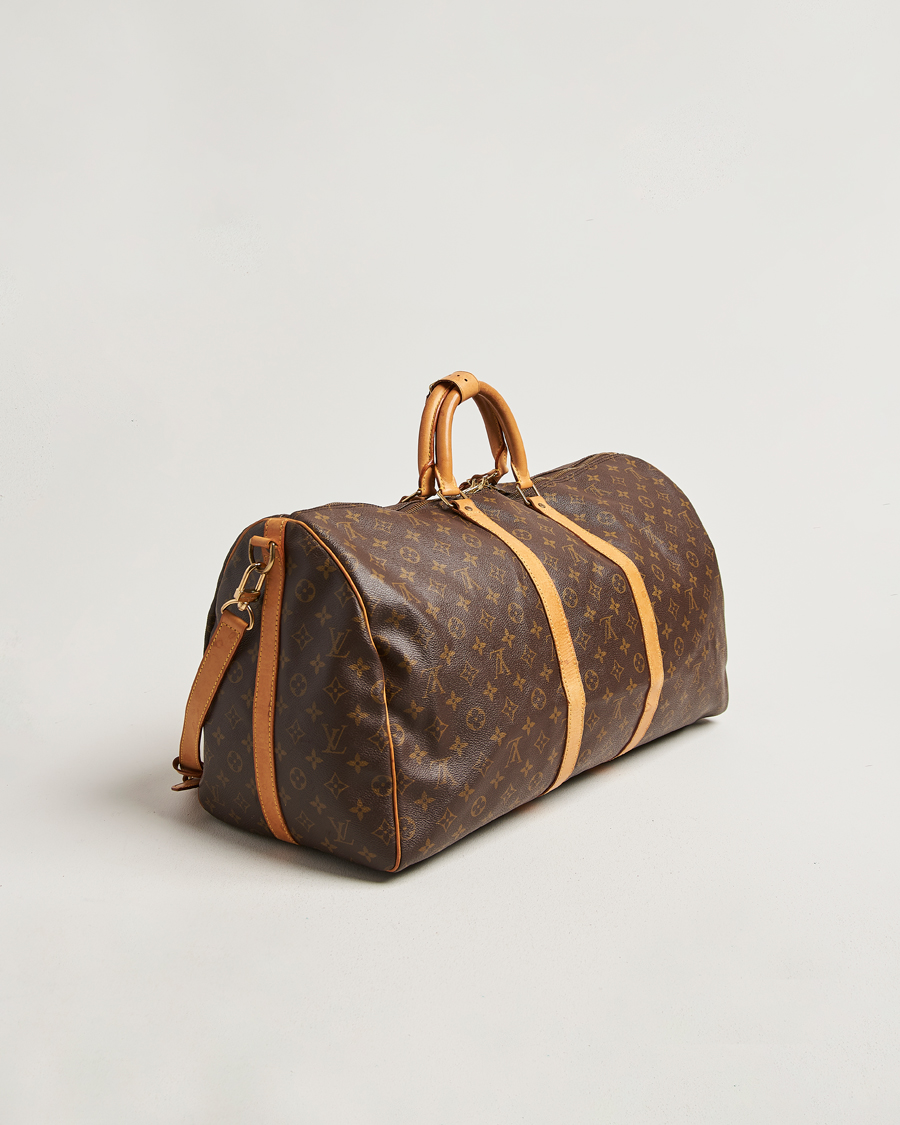 Herre | Pre-Owned & Vintage Bags | Louis Vuitton Pre-Owned | Keepall Bandouliére 55 Monogram