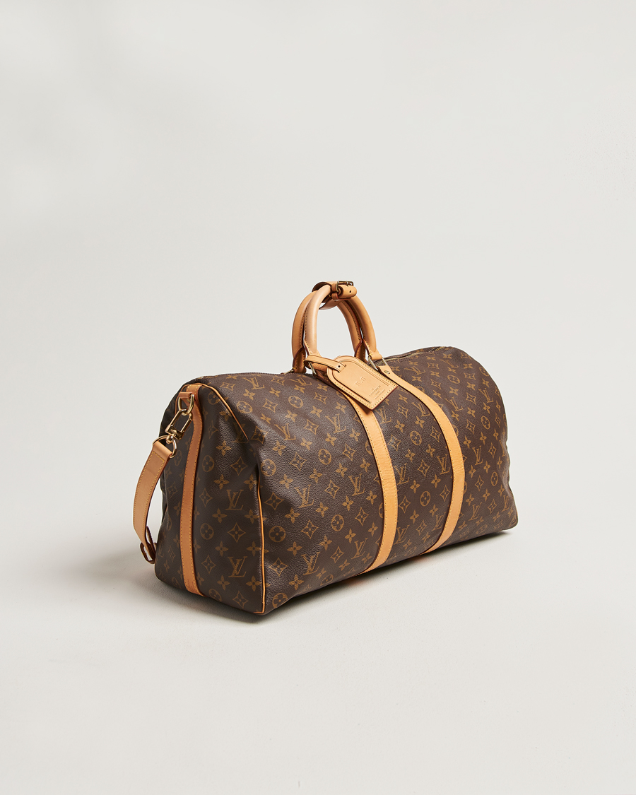 Herre | Pre-Owned & Vintage Bags | Louis Vuitton Pre-Owned | Keepall Bandouliére 50 Monogram