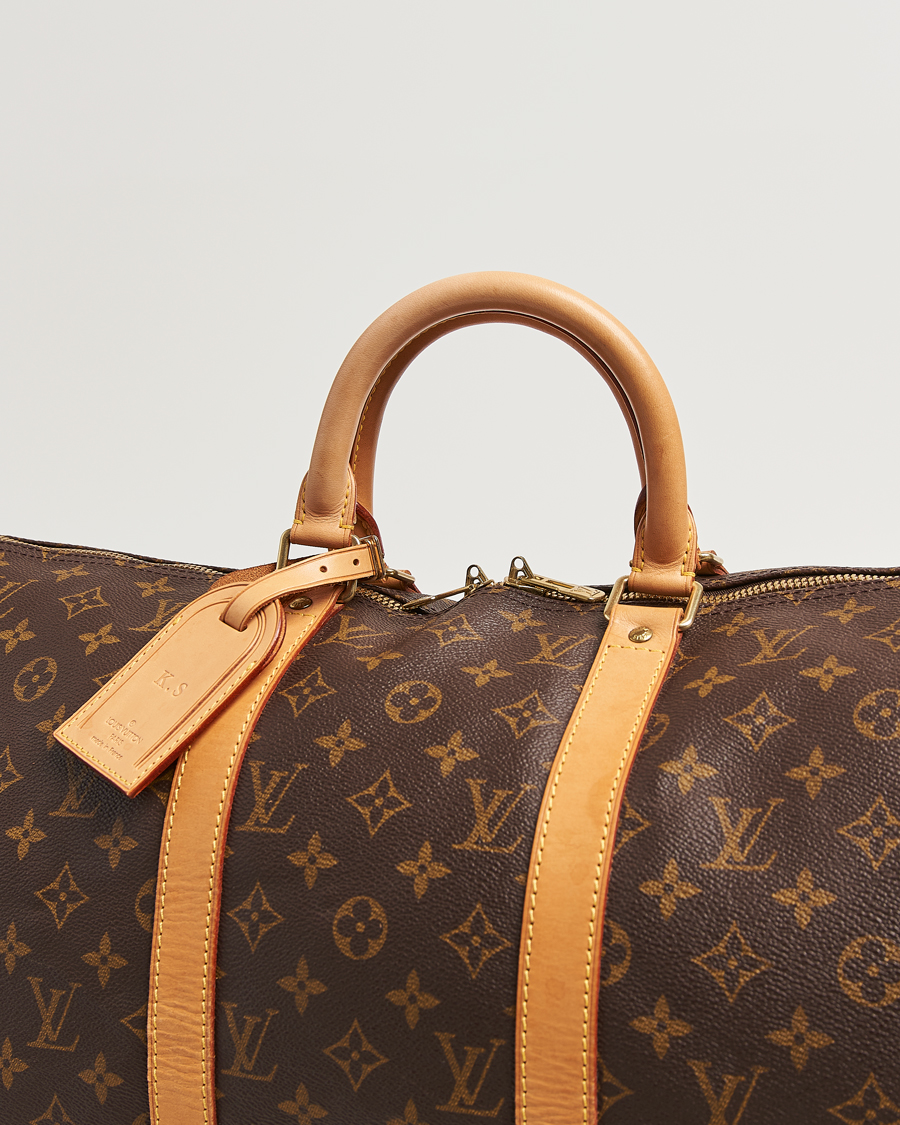 Herre | Pre-Owned & Vintage Bags | Louis Vuitton Pre-Owned | Keepall Bandouliére 50 Monogram