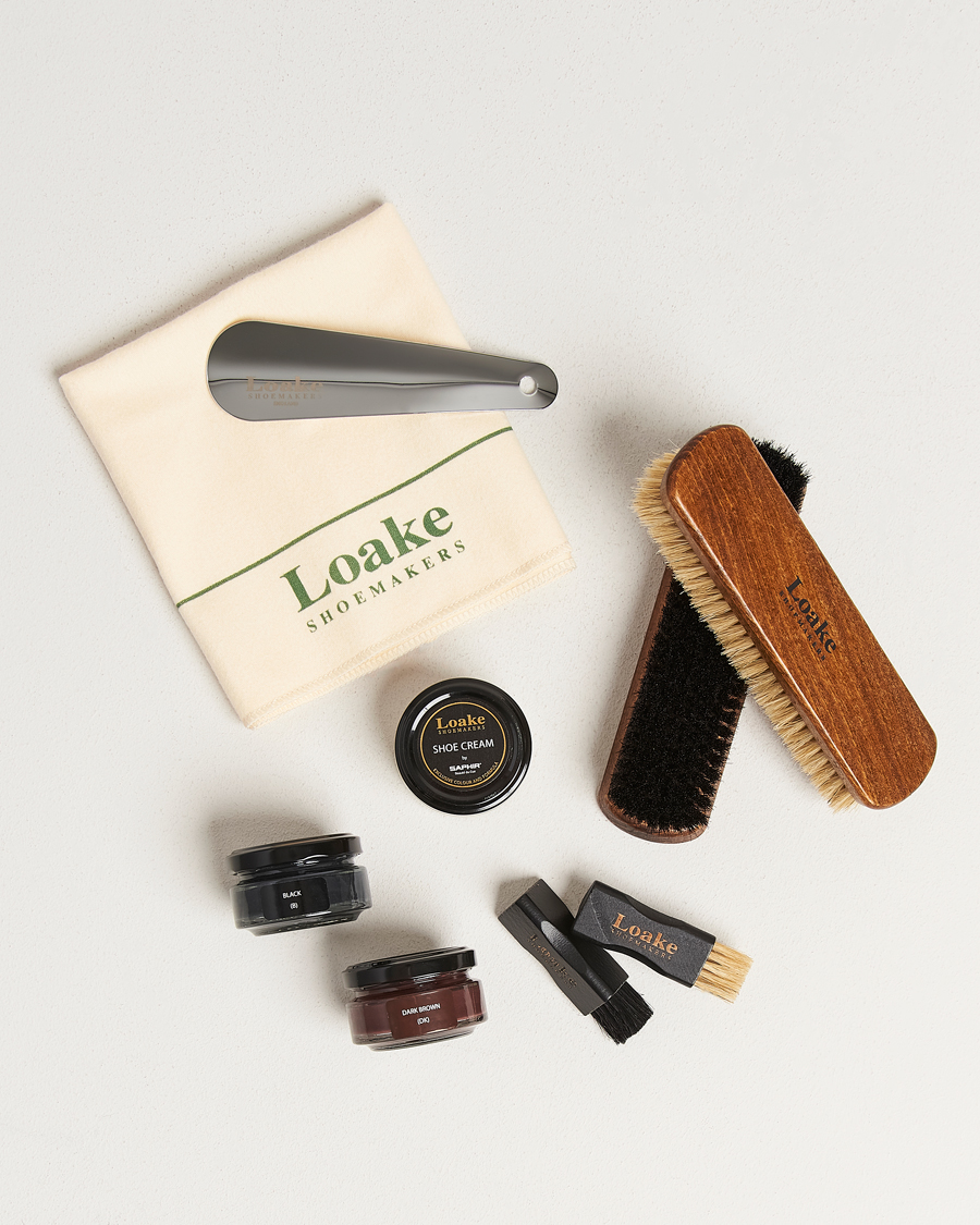 Herre | Skopleje | Loake Shoemakers | Saphir Small Leather Valet Box