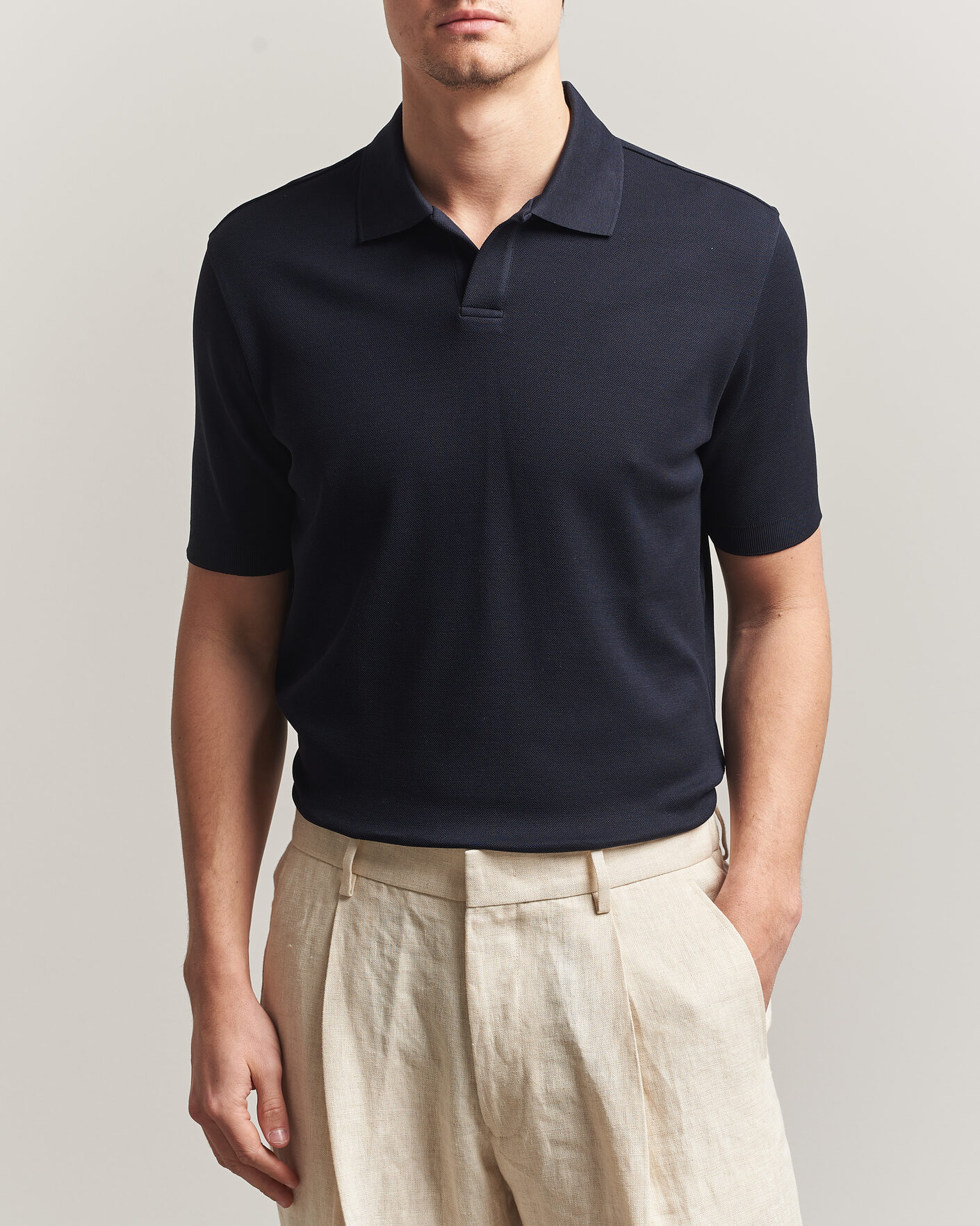 Herre | Polotrøjer | Altea | Jersey Piquet Polo Navy