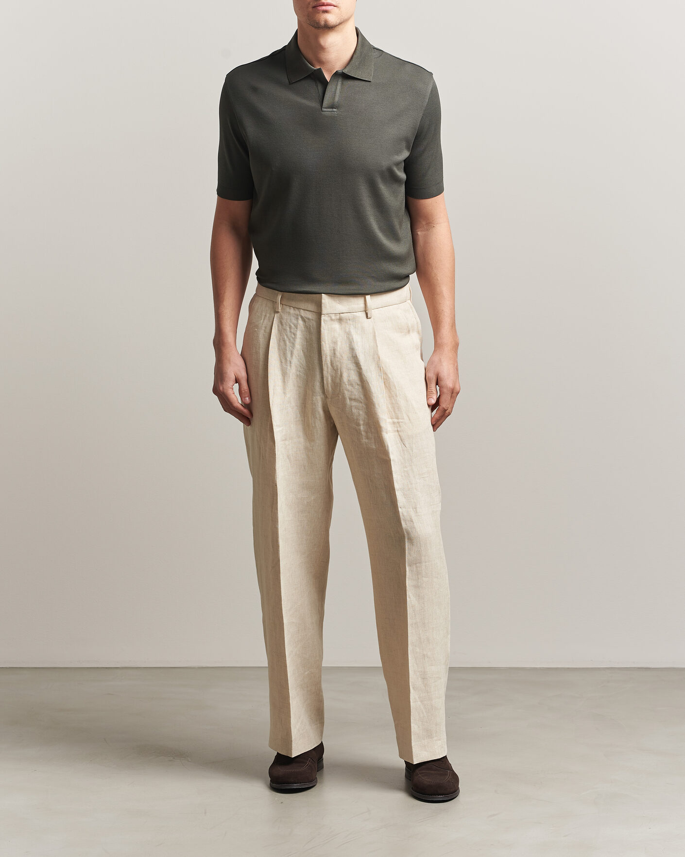 Herre | Polotrøjer | Altea | Jersey Piquet Polo Dark Green