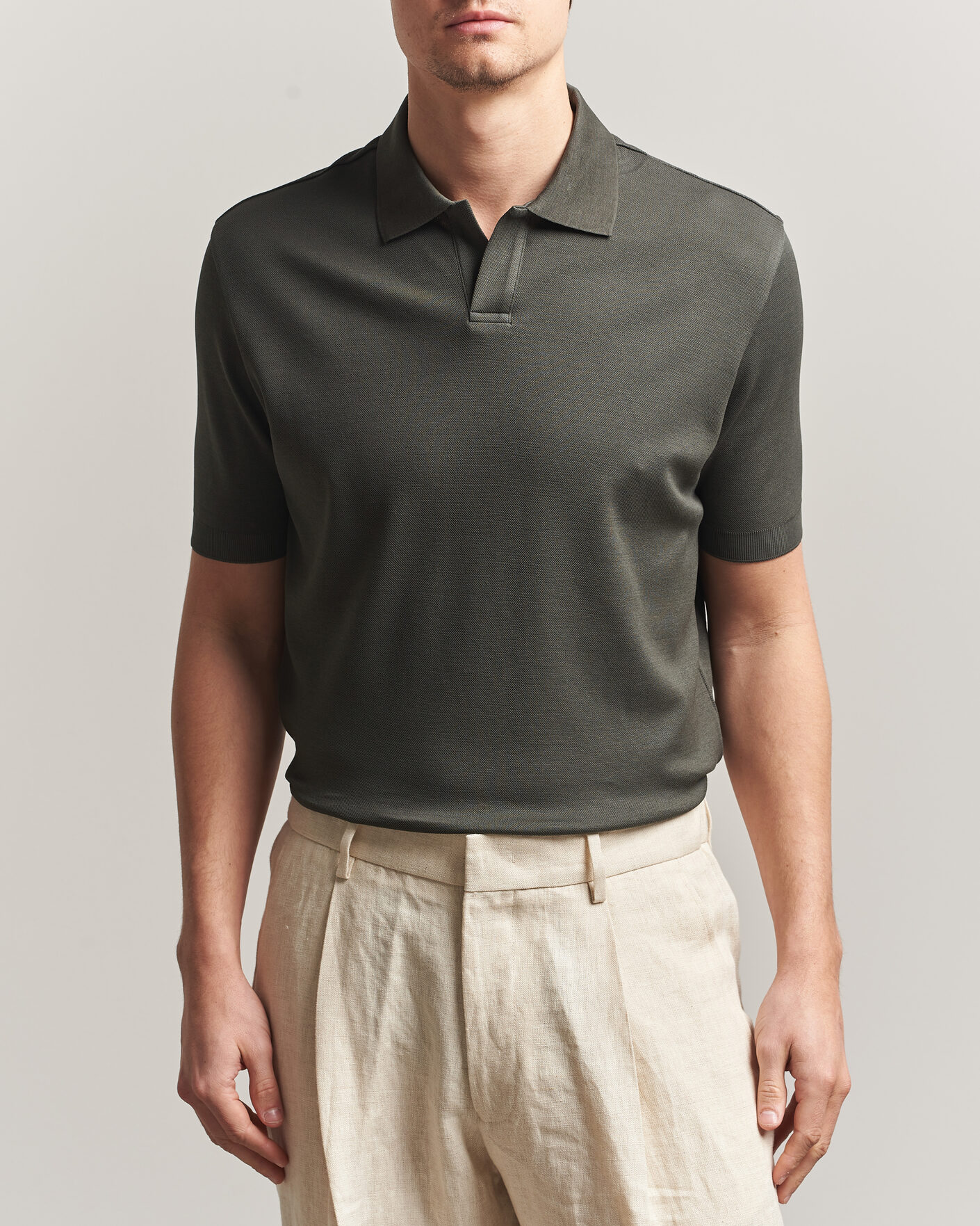 Herre | Polotrøjer | Altea | Jersey Piquet Polo Dark Green