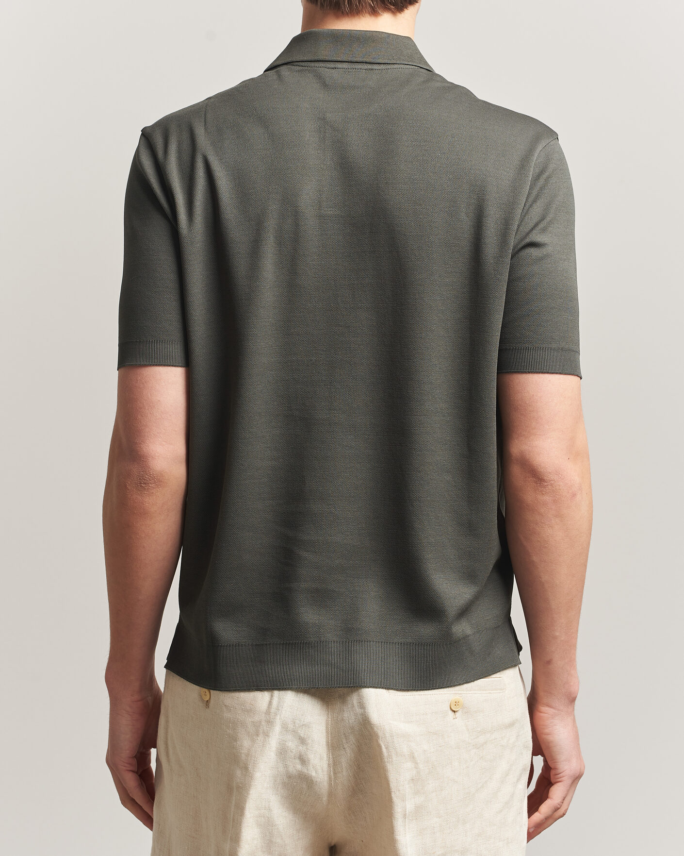 Herre | Polotrøjer | Altea | Jersey Piquet Polo Dark Green