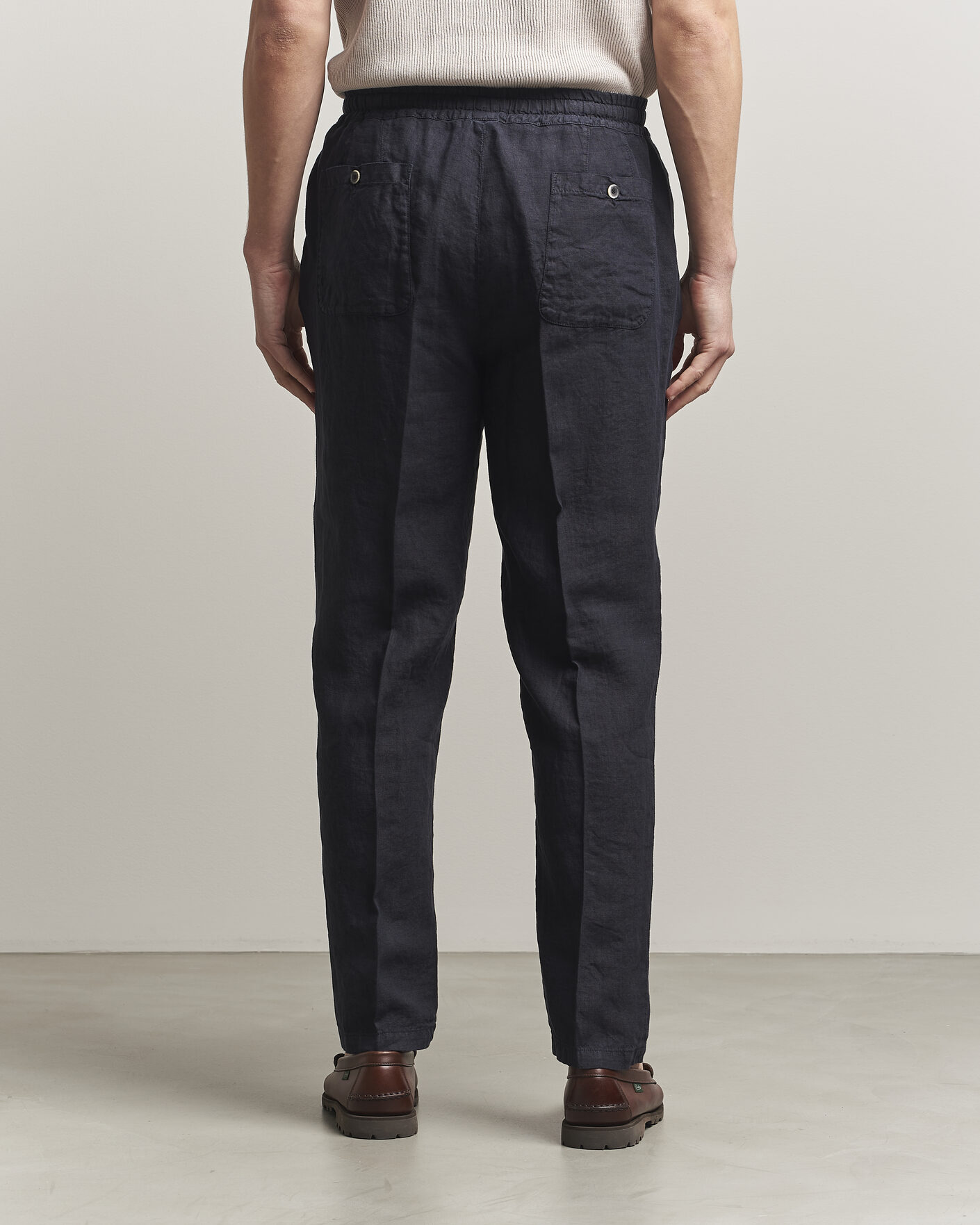 Herre | Bukser | Altea | Linen Pants Navy