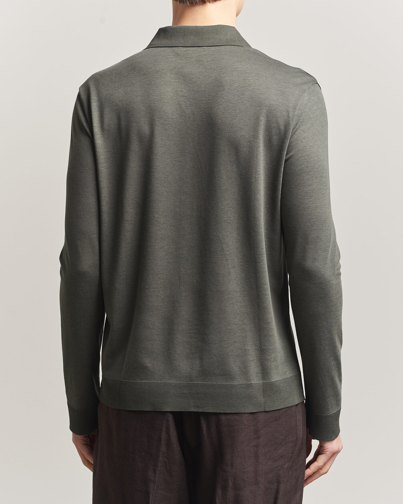 Herre | Skjorter | Altea | Jersey Knit Shirt Olive