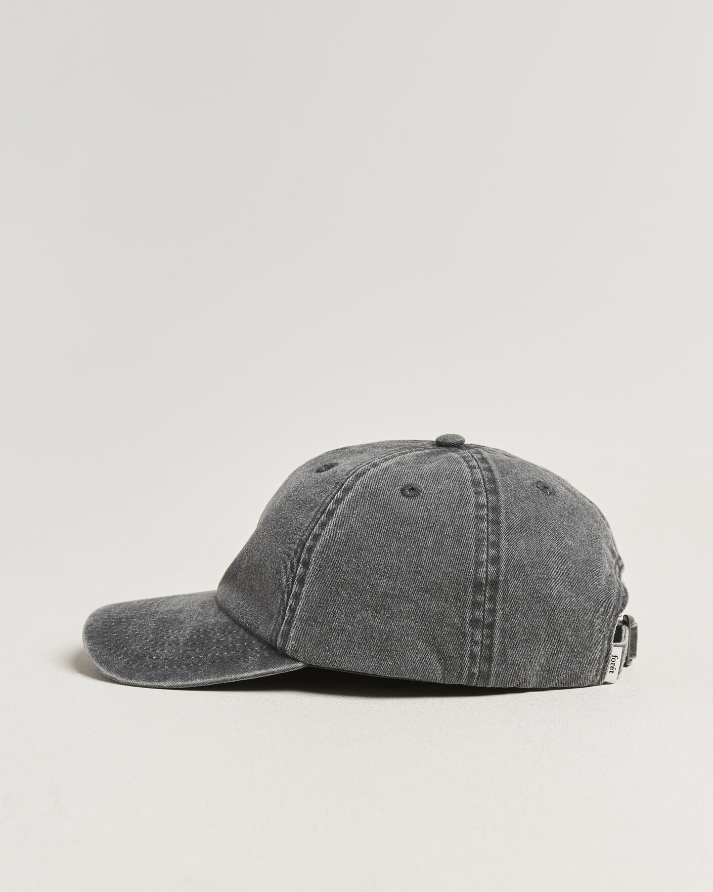 Herre | Hatte & kasketter | Forét | Bouquet Heavy Washed Cap Washed Black